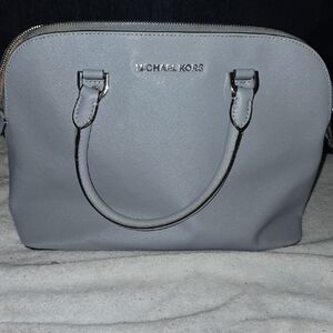 Michael Kors Light Blue Satchel